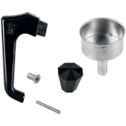 Lejek i rączka do kawiarek aluminiowych Pezzetti pojemność 2 tz