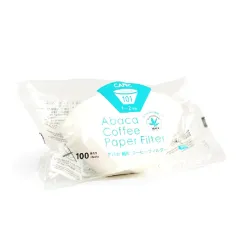 CAFEC Filtry papierowe trapezowe ABACA 100 szt. 1-2 filiżanki