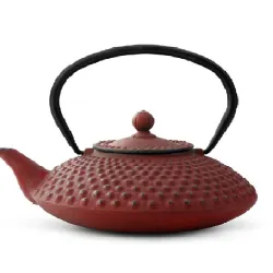 Bredemeijer Xilin żeliwny zaparzacz do herbaty czerwony pojemność 1250 ml