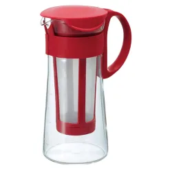 Hario Mizudashi Coffee Pot czerwony pojemność 600 ml