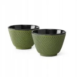 Bredemeijer Xilin czarki 2 sztuki kolor zielone