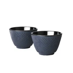 Bredemeijer Xilin czarki 2 sztuki kolor niebieskie