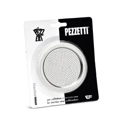 Uszczelki + sitko do kawiarek stal. Pezzetti 10 tz