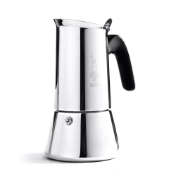Bialetti New Venus kawiarka stalowa na indukcję pojemność 10 tz / 460 ml kolor srebrna