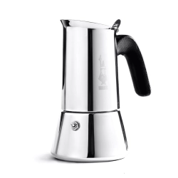 Bialetti New Venus kawiarka stalowa na indukcję pojemność 6 tz / 235 ml kolor srebrna