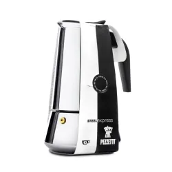 Pezzetti Steelexpress kawiarka stalowa na indukcję pojemność 10 tz / 500 ml kolor srebrna