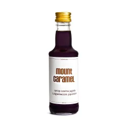 Mount Caramel Syrop czarna jagoda z pigwowcem japońskim pojemność 200 ml