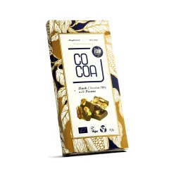 COCOA Czekolada z orzechami pekan 70% BIO 50g