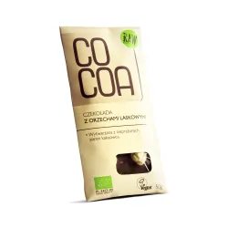 COCOA Czekolada z orzechami laskowymi BIO 50g