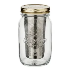 Brewjar Cold Brew słoik z zaparzaczem 1000 ml