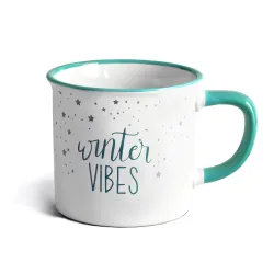 Świąteczny Kubek Tognana Vintage pojemność 360 ml zestaw Winter Vibes