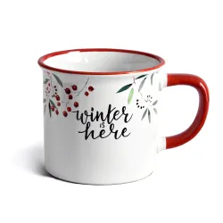 Świąteczny Kubek Tognana Vintage pojemność 360 ml zestaw Winter is here