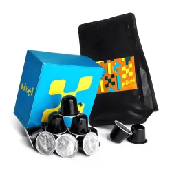 PIXEL Black Velvet kawa ziarnista mielona kapsułki Nespresso®