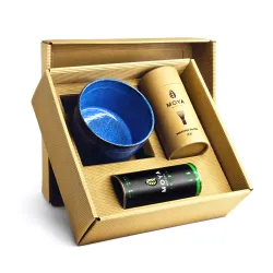 Moya Matcha Zestaw Startowy do matchy kolor kobaltowy