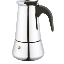 Kinghoff kawiarka stalowa na indukcję pojemność 6 tz / 300 ml kolor srebrna