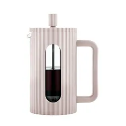 Klausberg French press zaparzacz do kawy i herbaty pojemność 600 ml kolor beżowy
