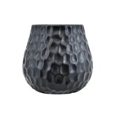 Tykwa Ceramiczna Plaster Miodu czarny