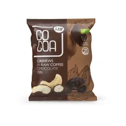 COCOA Orzechy nerkowca w czekoladzie kawowej BIO waga 70 g