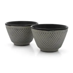 Bredemeijer Xilin czarki 2 sztuki kolor szare