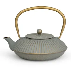 Bredemeijer Linhai żeliwny zaparzacz do herbaty szary pojemność 1100 ml