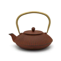 Bredemeijer Linhai żeliwny zaparzacz do herbaty ceglany 1100 ml