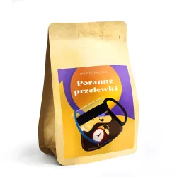 Poranne Przelewki Ethiopia Hambella Guji Anaerobic Natural kawa ziarnista mielona waga 250g zmielona do dripa / Chemex / ekspresu przelewowego