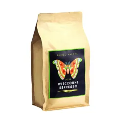 Wieczorne Espresso Colombia Sugar Cane Decaf kawa ziarnista bezkofeinowa waga 500 g