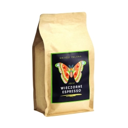 Wieczorne Espresso Colombia Sugar Cane Decaf kawa ziarnista bezkofeinowa waga 500g