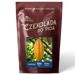 Beskid Chocolate Gorzka Czekolada do picia 70% Kuba 200 g