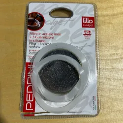 OUTLET Uszczelki silikonowe i sitko do kawiarek stalowych Pedrini rozmiar 10 tz