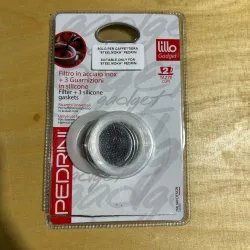 OUTLET Uszczelki silikonowe i sitko do kawiarek stalowych Pedrini rozmiar 2 tz