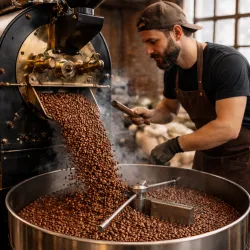 Kawa: Utrata wagi ziaren kawy w procesie palenia?