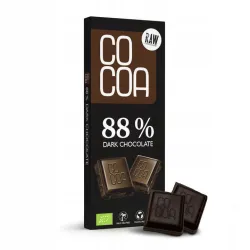 COCOA Czekolada gorzka 88% BIO waga 40 g