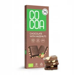 COCOA Czekolada z orzechami laskowymi BIO waga 40 g