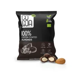 COCOA Migdały w kakao 100% BIO waga 70 g
