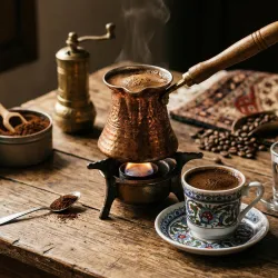Jak parzyć kawę po turecku? Tradycja, akcesoria i najlepsze ziarna
