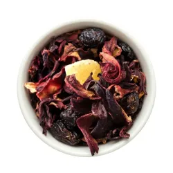 Herbatka owocowa Wiśnie w rumie z ananasem waga 100g