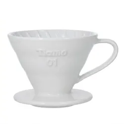 Dripper Ceramiczny Tiamo kolor biały rozmiar V01