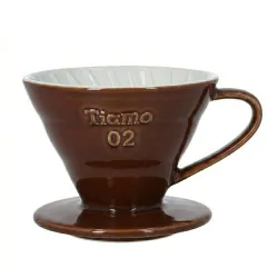 Dripper Ceramiczny Tiamo brązowy V02