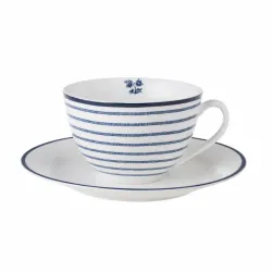Laura Ashley Candy Stripe filiżanka cappuccino 230 ml