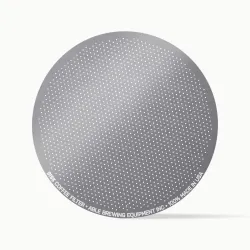Able Disk Standard do AeroPress – stalowy filtr z drobną perforacją, widok z góry