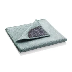 E-cloth ściereczka do kuchni 32 x 32 cm – złożona ściereczka z szorstką wstawką do szorowania