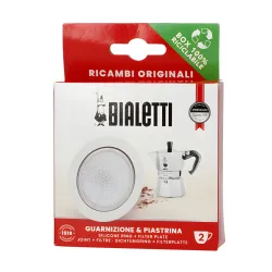 Uszczelka i sitko do kawiarek aluminiowych Bialetti Moka 2 tz