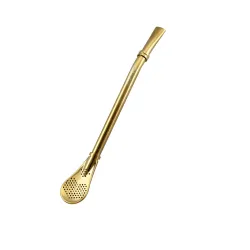 Bombilla Gringo Titanium 15,5 cm