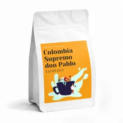 Colombia Supremo Don Pablo Washed kawa ziarnista 250 g