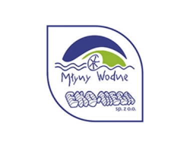 Logo - Młyny wodne