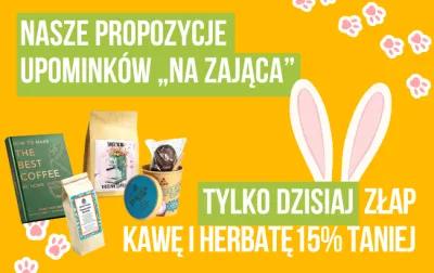 Świąteczna kawa ziarnista i prezenty na Wielkanoc od Świeżo Palonej
