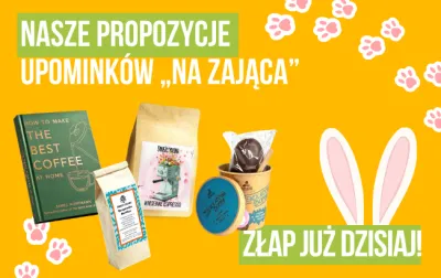 Świąteczna kawa ziarnista i prezenty na Wielkanoc od Świeżo Palonej
