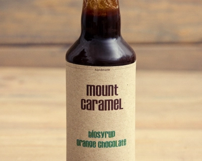 Mount Caramel BIO Syrop pomarańcze w czekoladzie 200ml