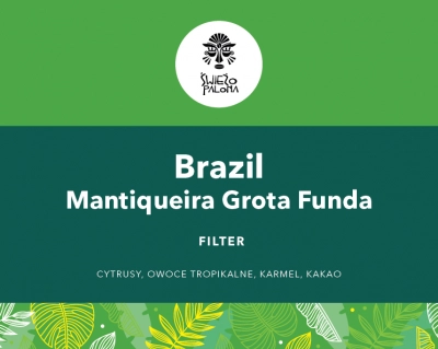 Brazil Mantiqueira Grota Funda Controled Fermentation Acaia waga 250g mielenie french press / Aeropress